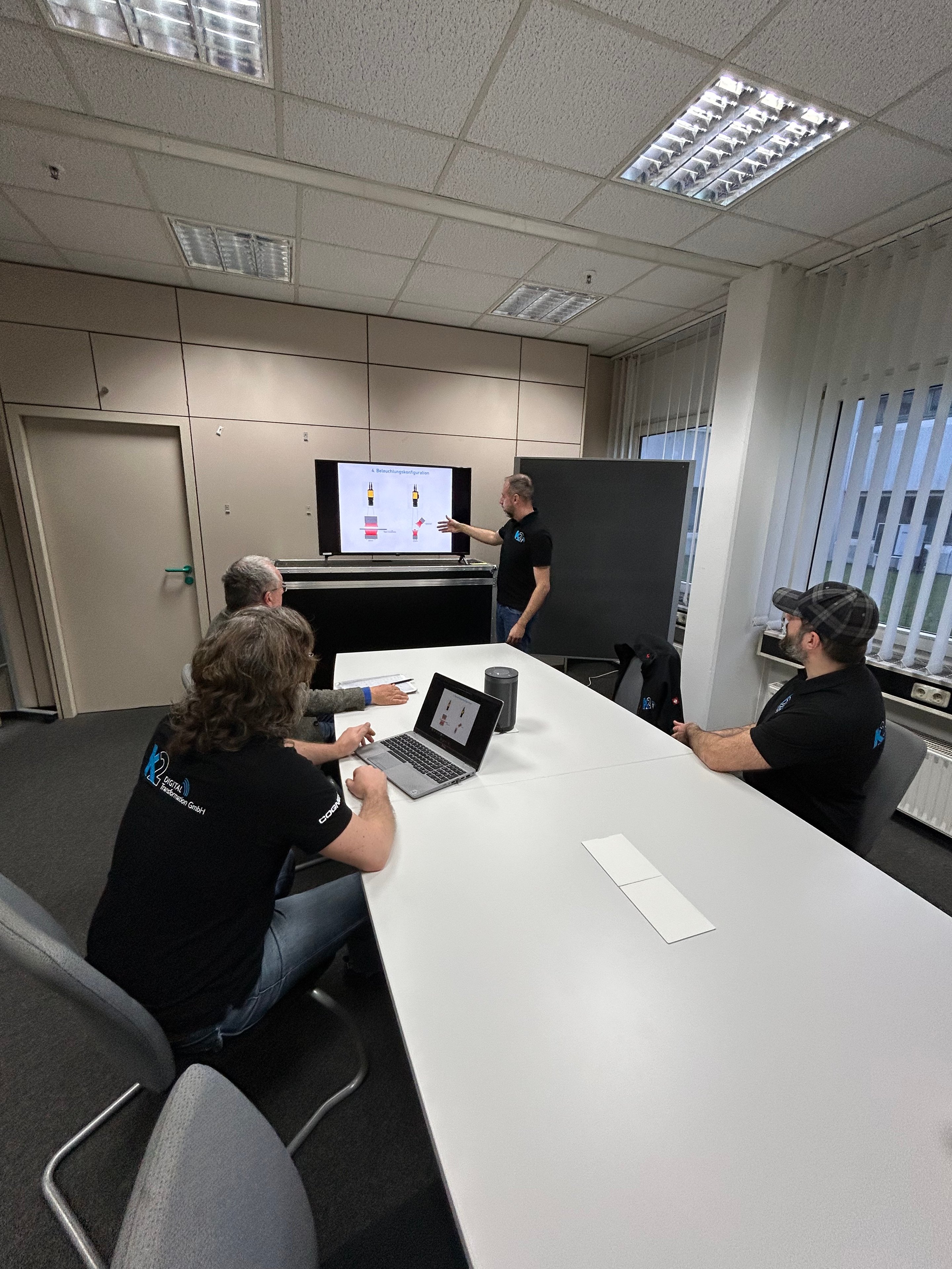 K2-Team in einem technischen Workshop